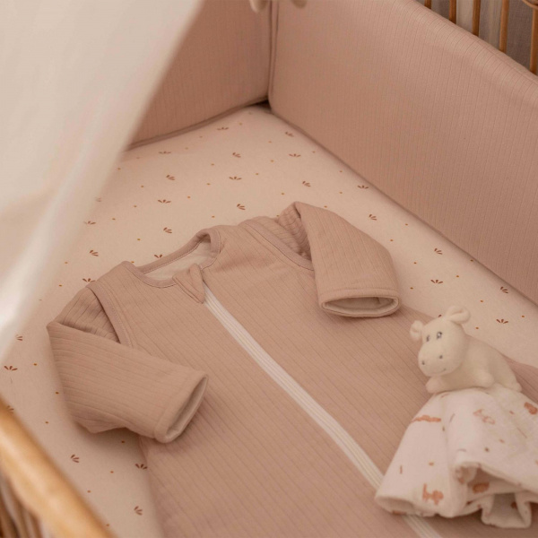 Gigoteuse 0-6 mois - manches amovibles sable Trois kilos sept