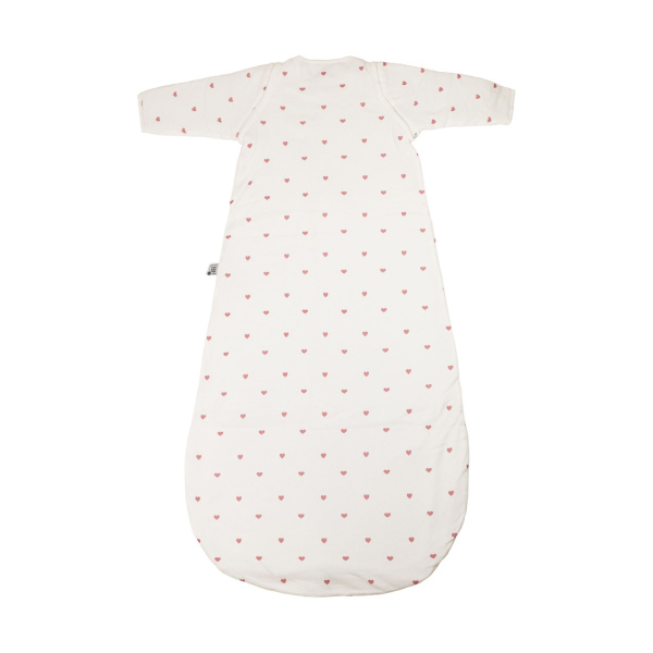 Gigoteuse coton manches amovibles 18-36 mois coeurs roses Trois kilos sept