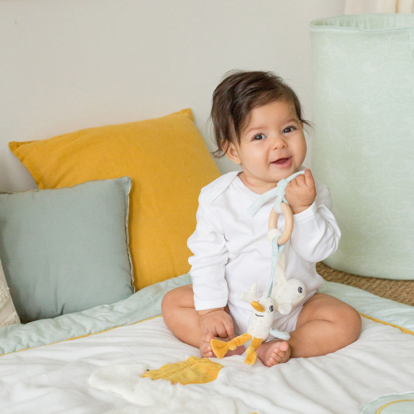 Anneau de dentition feuille - au large de nova Trois kilos sept