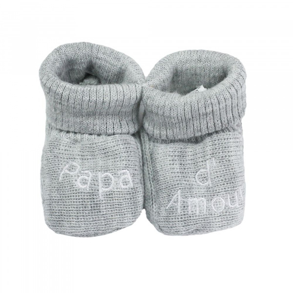 Chaussons papa/maman d'amour Trois kilos sept