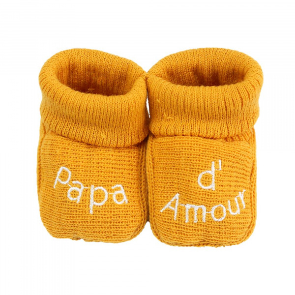 Chaussons papa/maman d'amour Trois kilos sept