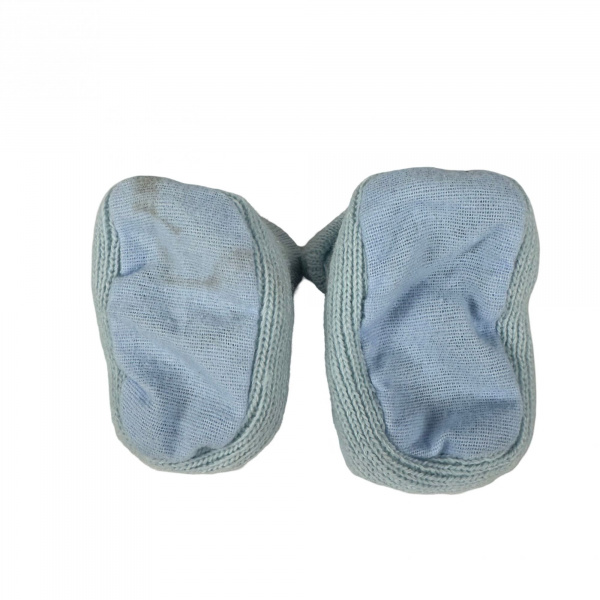 Les imparfaits - chaussons parrain - bleu Trois kilos sept