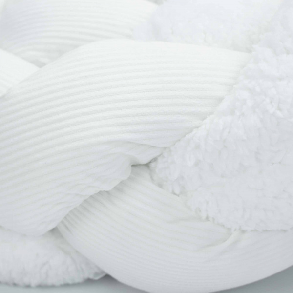 Tour de parc tressé - rose et lili Trois kilos sept