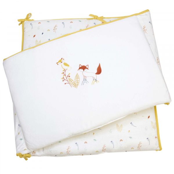 Tour de lit bébé - cache cache en forêt Trois kilos sept