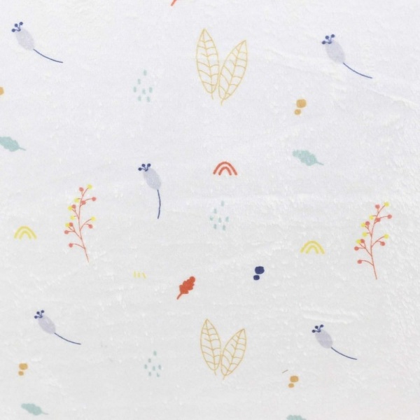 Couverture 100x140 cm - cache cache en forêt Trois kilos sept