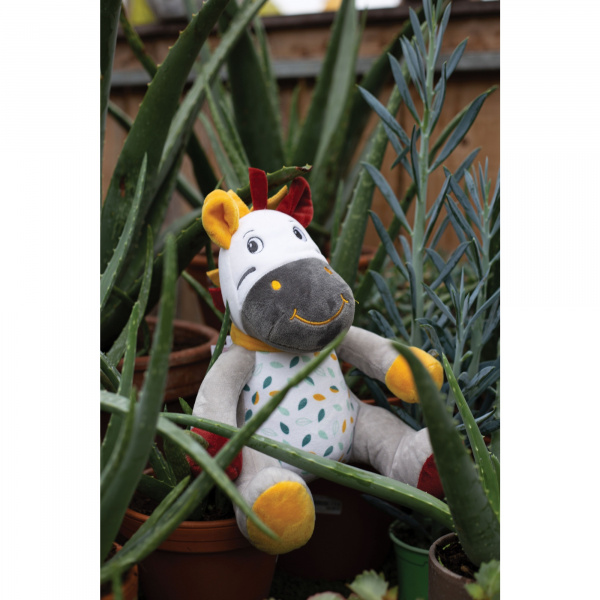 Peluche musicale zèbre kolala et sa tribu Trois kilos sept