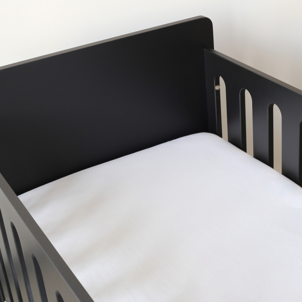 Drap housse moutarde 70 x 140 cm Trois kilos sept