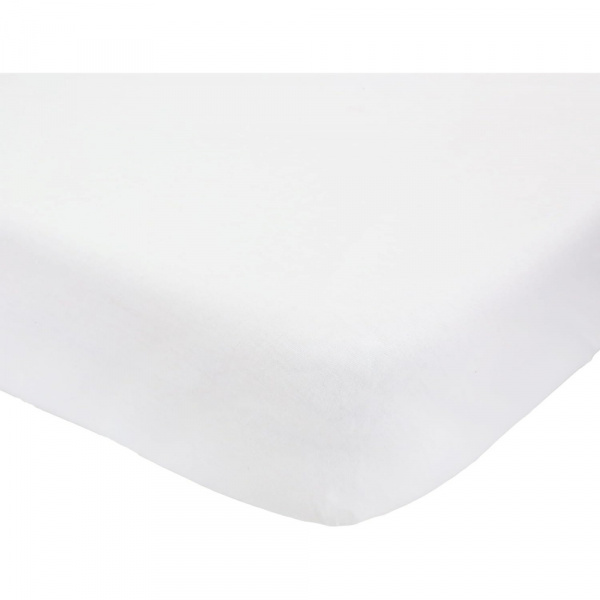 Drap housse blanc 40 x 80 cm Trois kilos sept