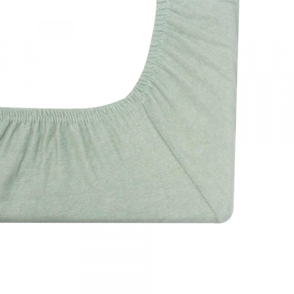 Lot de 2 housses de matelas à langer sable/vert Trois kilos sept