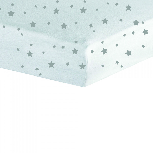 Drap housse 70x140 cm etoiles Trois kilos sept