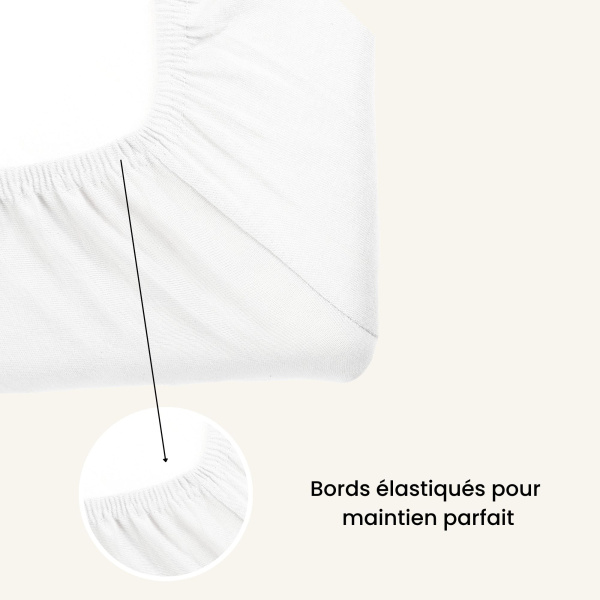 Alèse en coton 60x120 cm Trois kilos sept