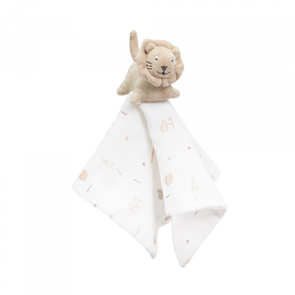 Doudou mouchoir tam tam lion Trois kilos sept