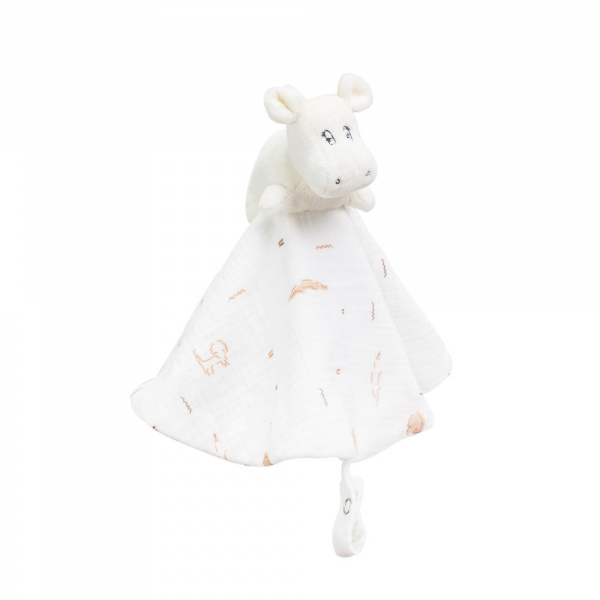 Doudou mouchoir tam tam hippo Trois kilos sept