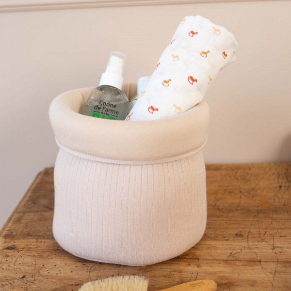 Lot de 3 langes cheval ecru Trois kilos sept