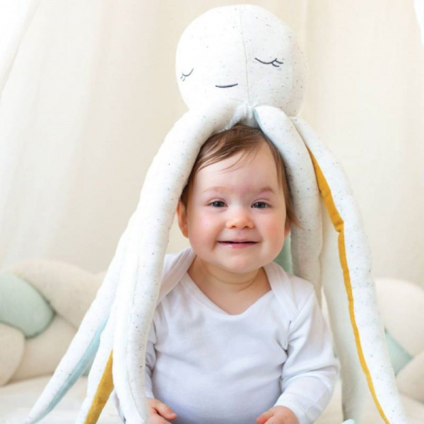 Grande peluche poulpie - au large de nova Trois kilos sept