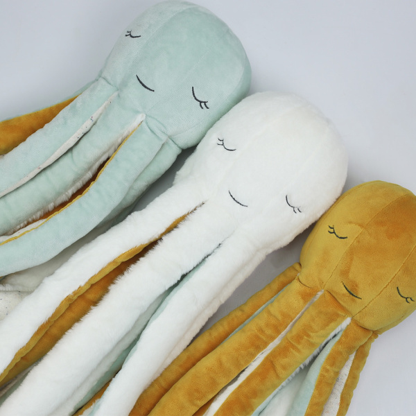 Grande peluche poulpie vert d'eau - au large de nova Trois kilos sept