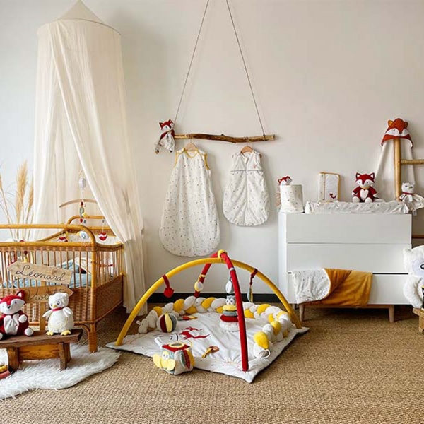 Panier de rangement - cache cache en forêt Trois kilos sept