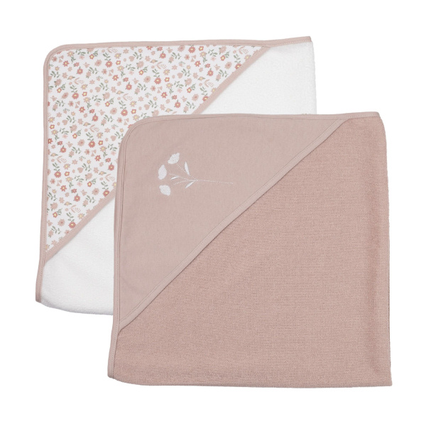 Lot de 2 capes de bain avec capuche Trois kilos sept
