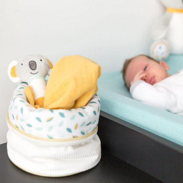 Panier de toilette bébé kolala et sa tribu Trois kilos sept