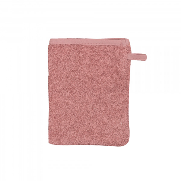 Gant de toilette rose Trois kilos sept