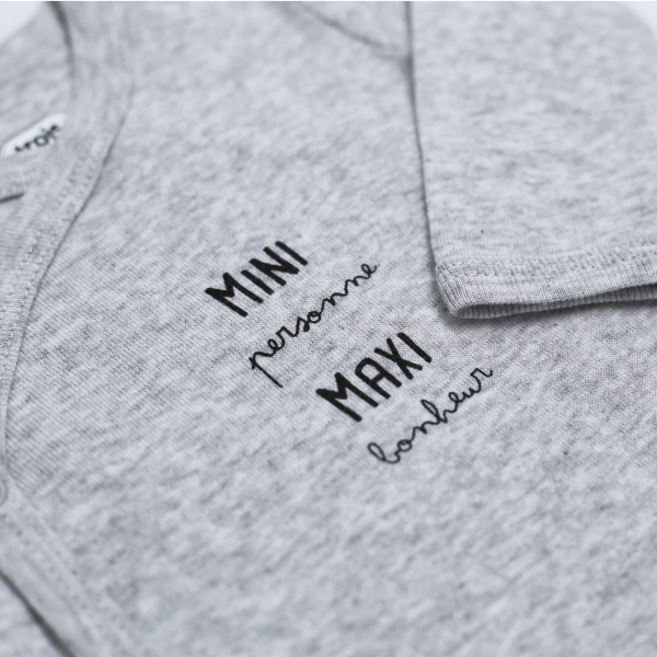 Lot de 2 body mini nous 3 mois Trois kilos sept