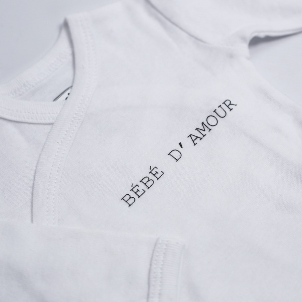 Lot de 2 body mini maxi prématuré Trois kilos sept