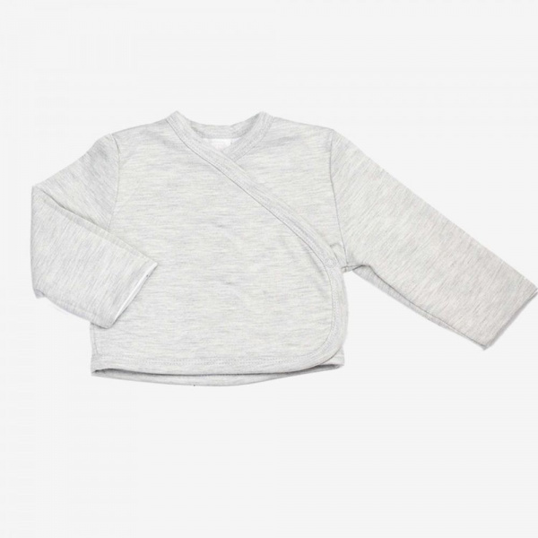 Ensemble naissance 3 pièces 3 mois - gris chiné Trois kilos sept