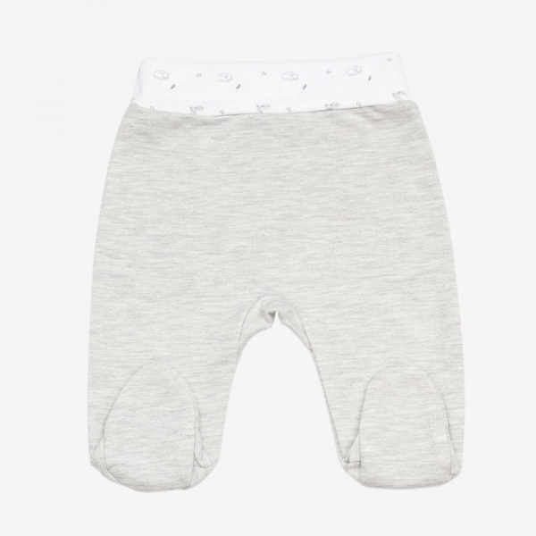 Ensemble naissance 3 pièces 3 mois - gris chiné Trois kilos sept