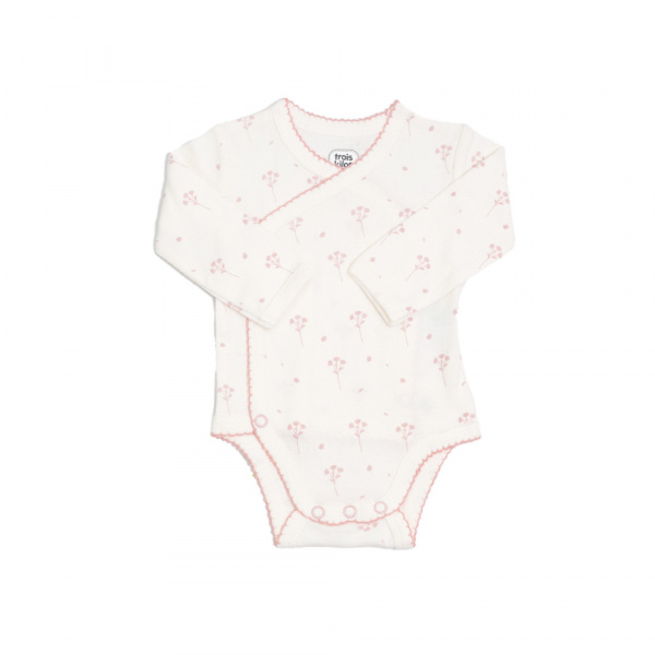 Ensemble naissance 6 pièces fille Trois kilos sept