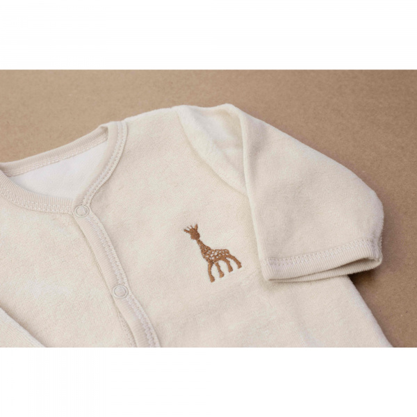 Ensemble naissance 3 pièces naissance - sable Trois kilos sept