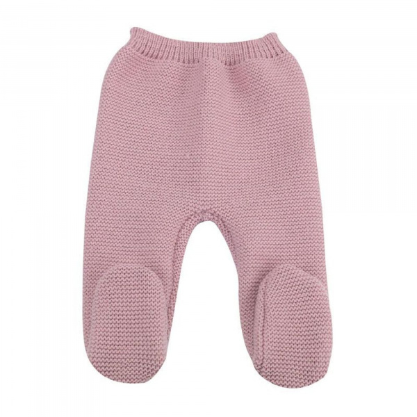 Pantalon maille 0/1 mois rose Trois kilos sept