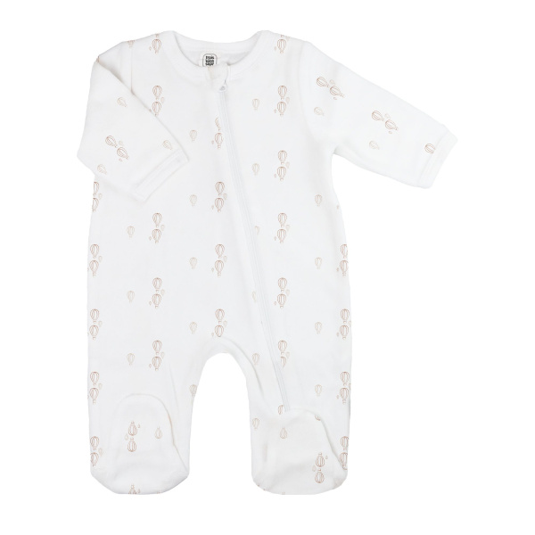 Pyjama dors-bien coton montgolfière naissance Trois kilos sept
