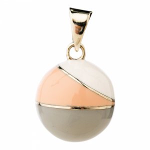 Bola de grossesse vintage blanc gris rose Bola