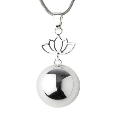 Bola de grossesse argent et lotus