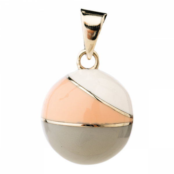 Bola de grossesse vintage blanc gris rose Bola