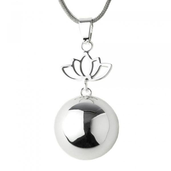 Bola de grossesse argent et lotus Bola