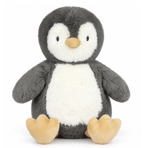 Peluche ultra douce lapin 35 cm - gris/blanc Ob designs