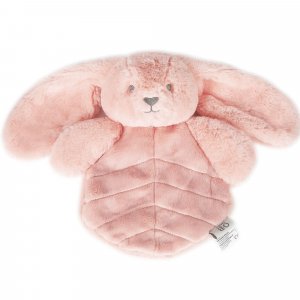 Doudou peluche lapin 30 cm - rose Ob designs