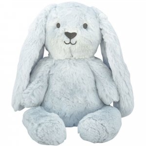 Peluche ultra douce lapin 40 cm - bleu ciel Ob designs
