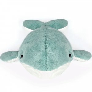 Peluche ultra douce balaine 52 cm bleu/blanc Ob designs
