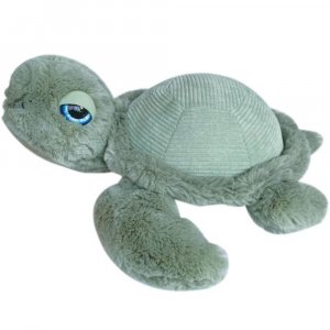 Peluche ultra douce tortue 33 cm - sauge Ob designs