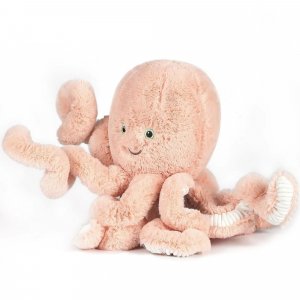 Peluche ultra douce poulpe 25 cm Ob designs