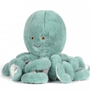 Peluche ultra douce poulpe 25 cm - bleu céladon Ob designs