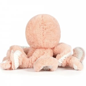 Peluche ultra douce poulpe 38 cm - rose des sables Ob designs