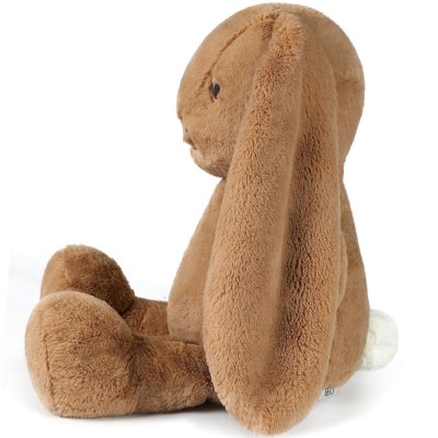 Maxi peluche ultra douce lapin 58 cm - caramel