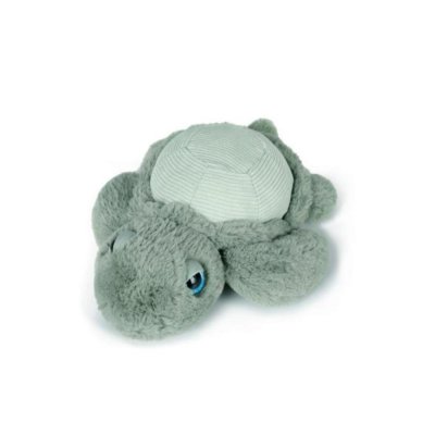 Petite peluche ultra douce tortue 25 cm - sauge