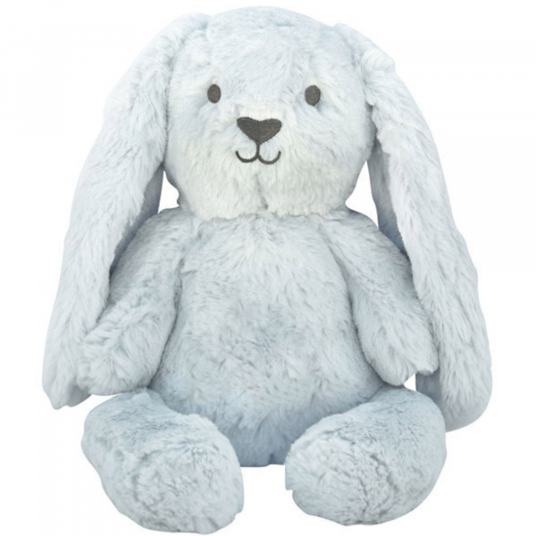 Peluche ultra douce lapin 40 cm - bleu ciel Ob designs