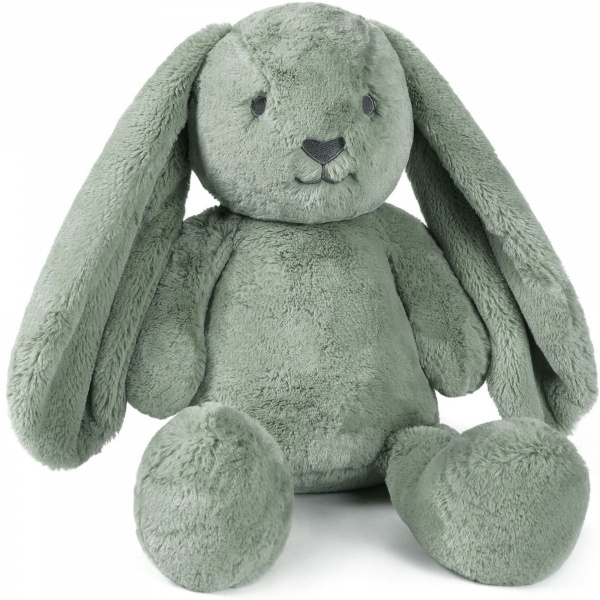 Maxi peluche ultra douce lapin 58 cm - sauge Ob designs
