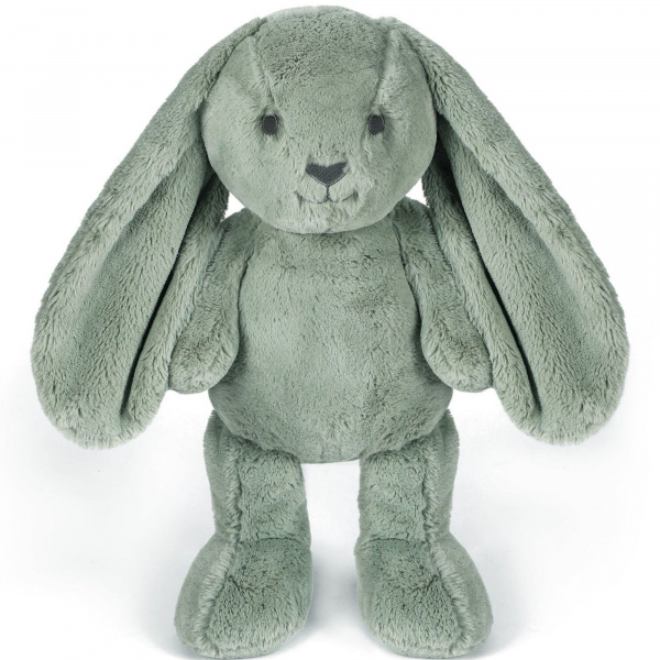 Maxi peluche ultra douce lapin 58 cm - sauge Ob designs