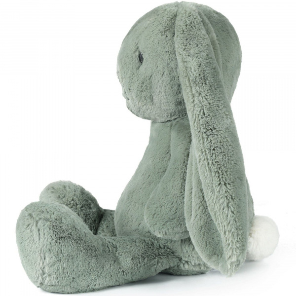 Maxi peluche ultra douce lapin 58 cm - sauge Ob designs
